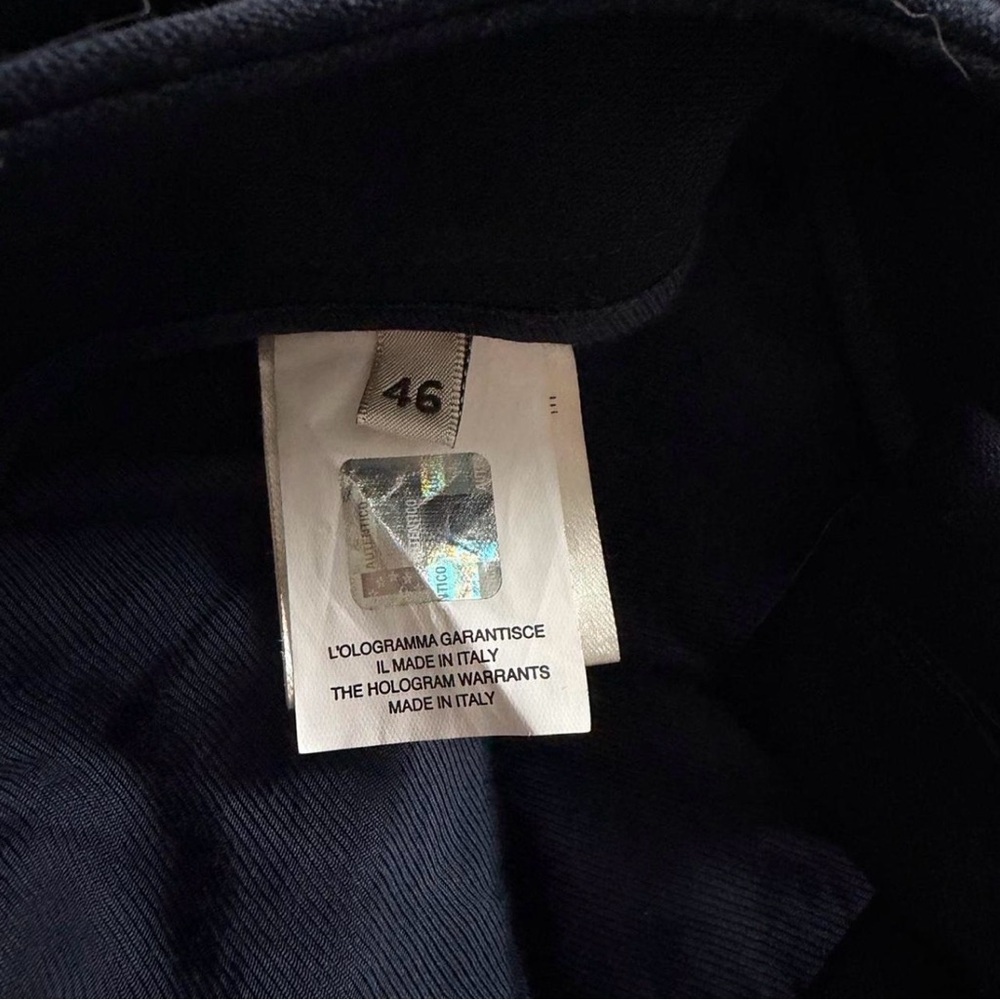 Via Masini 80 Wool Blend Trousers With Cuffs A22m650n (It 46/Us 10-12) View 5